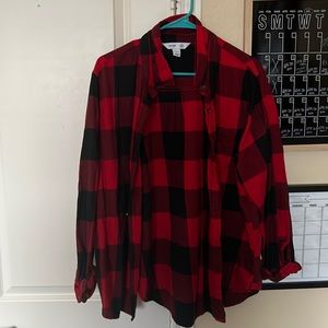 Xxl old navy flannel worn twice in great condition
